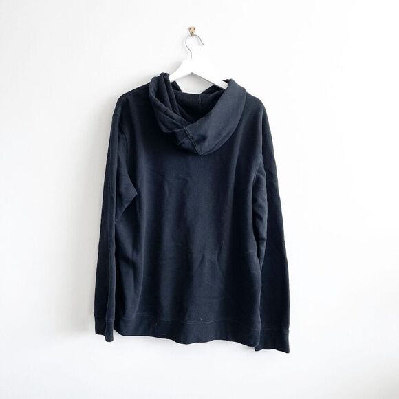 Fox Racing Men's Logo Print Drawstring Pullover Hoodie Black Size XL - Picture 2 of 8